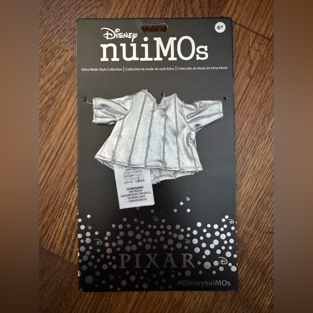 Disney Nuimos Edna Mode Silver Dress